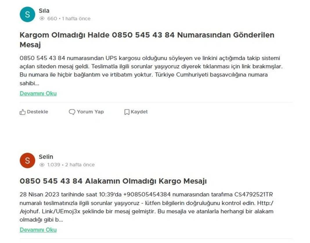 Bu numaralara dikkat: Dolandırılabilirsiniz! Spam yapan 0850 no'lu numaralar yayınlandı, hemen engelleyin 6